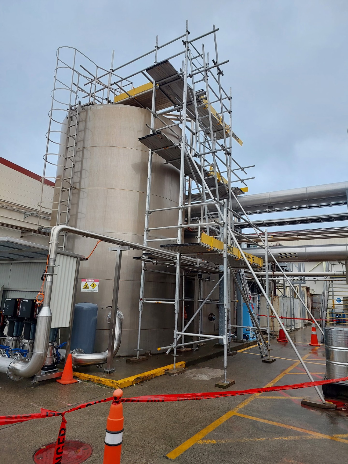 Industrial Tank Stair Tower — Industrial