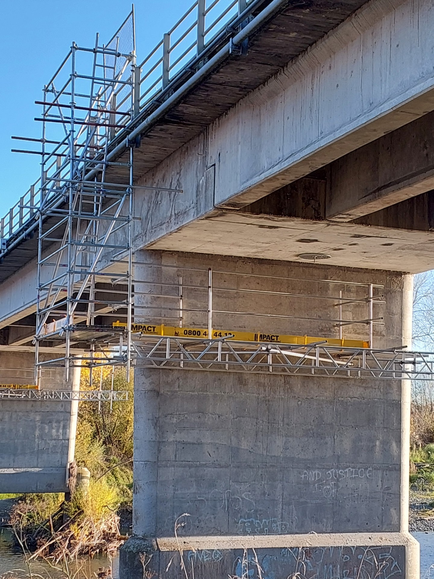 Bridge Maintenance Scaffold — Infrastructure